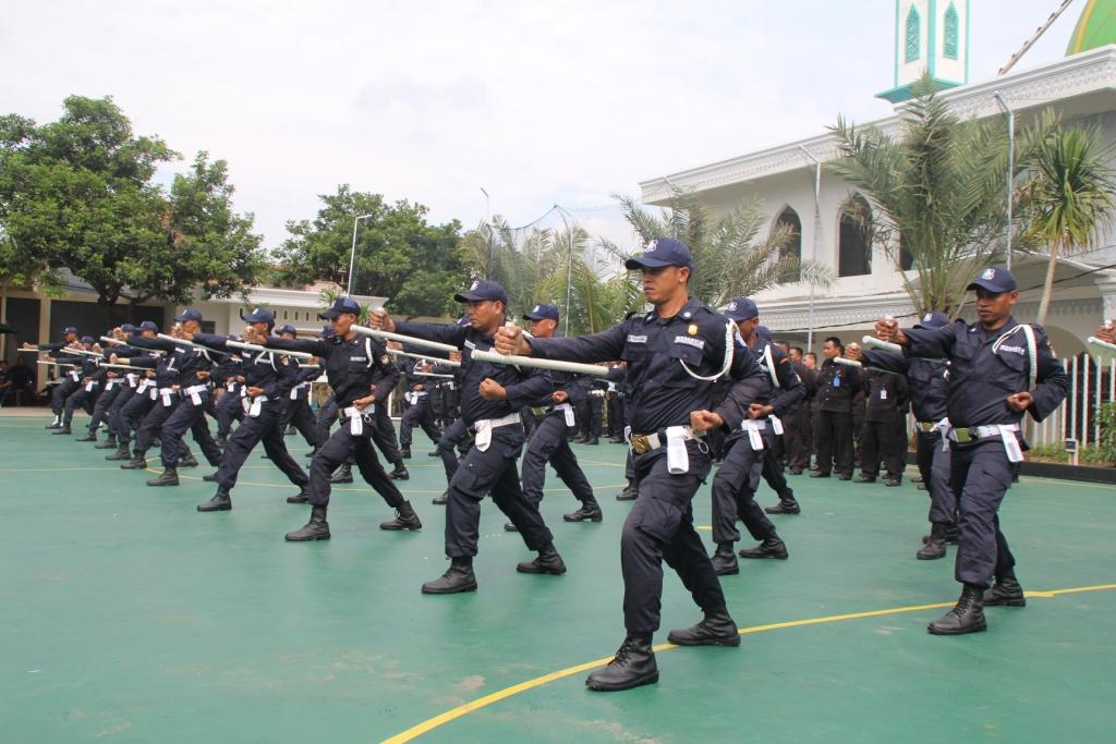 Latihan kesiapsiagaan personel keamanan